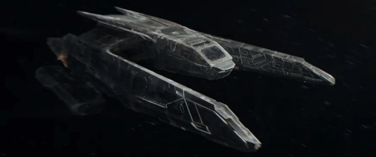 CSS La Sirena in flight.