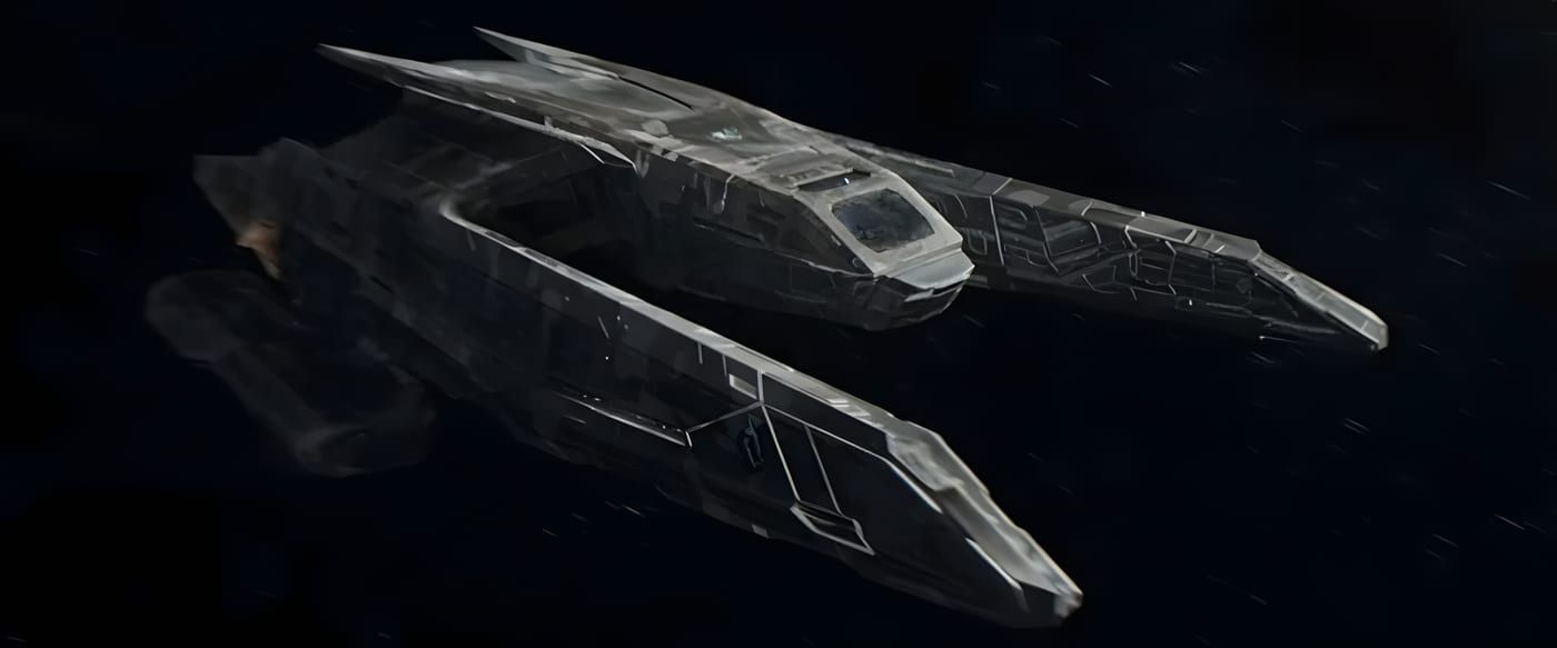 CSS La Sirena in flight.