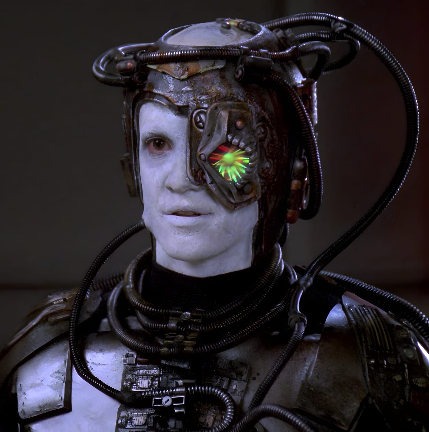 Hugh as a young Borg drone aboard the Enterprise-D.
